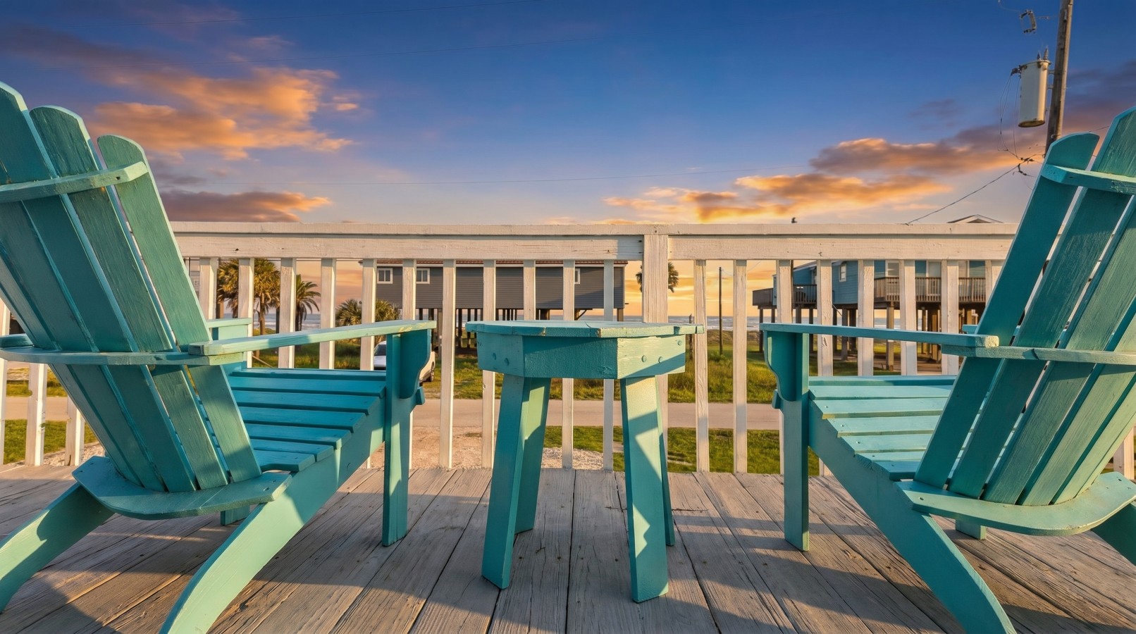 Kick back and enjoy the fresh sea air