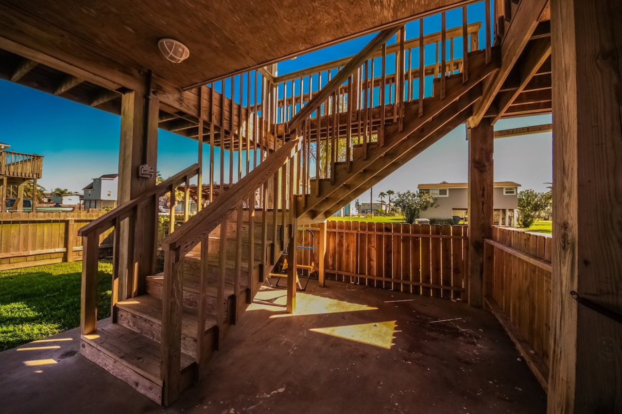 Another angle of the downstairs space