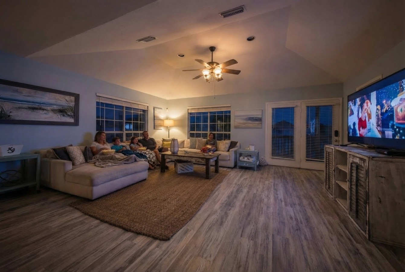 Another angle of the living room