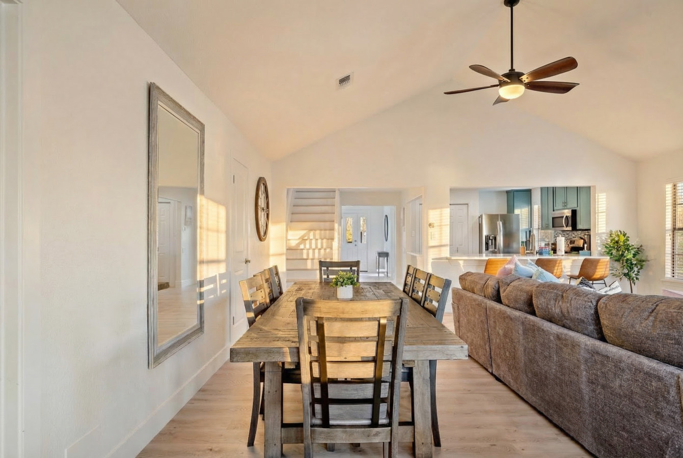 Another angle of the dining area