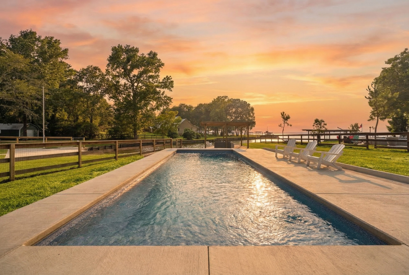 Make a splash in your private pool