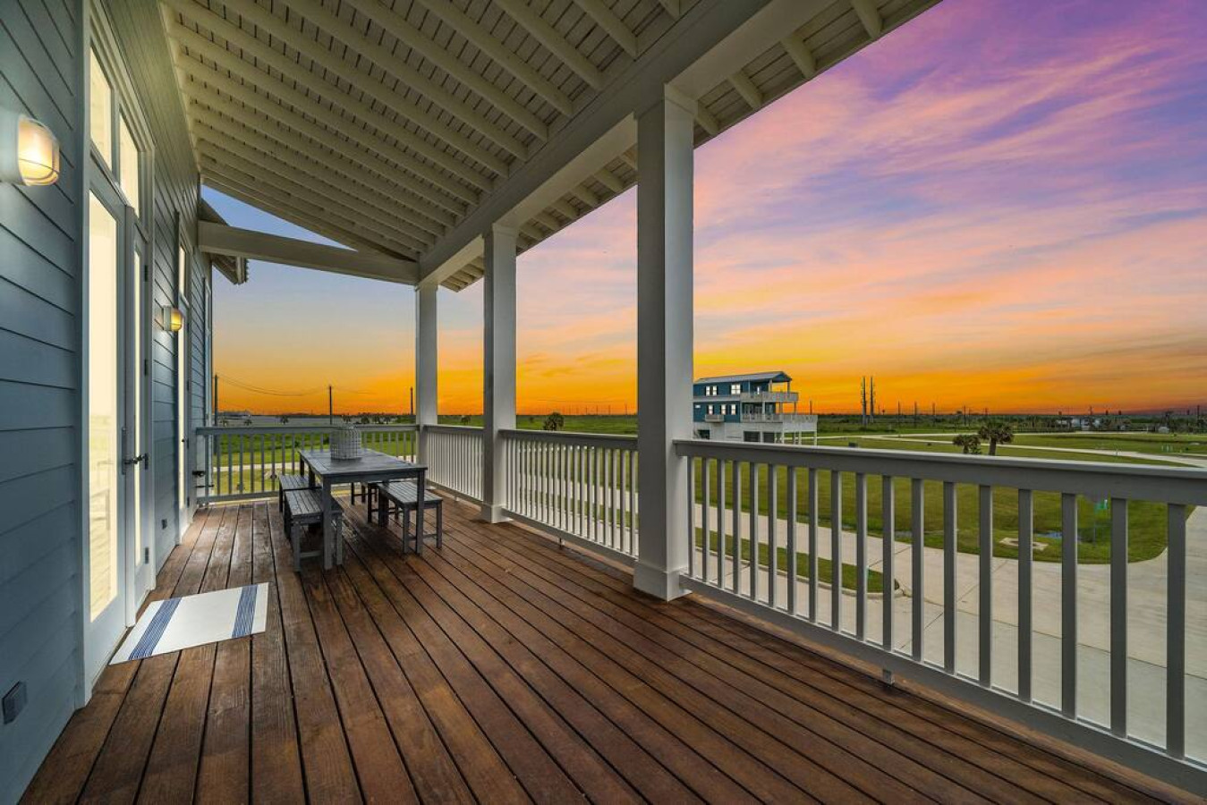 Another angle of the deck