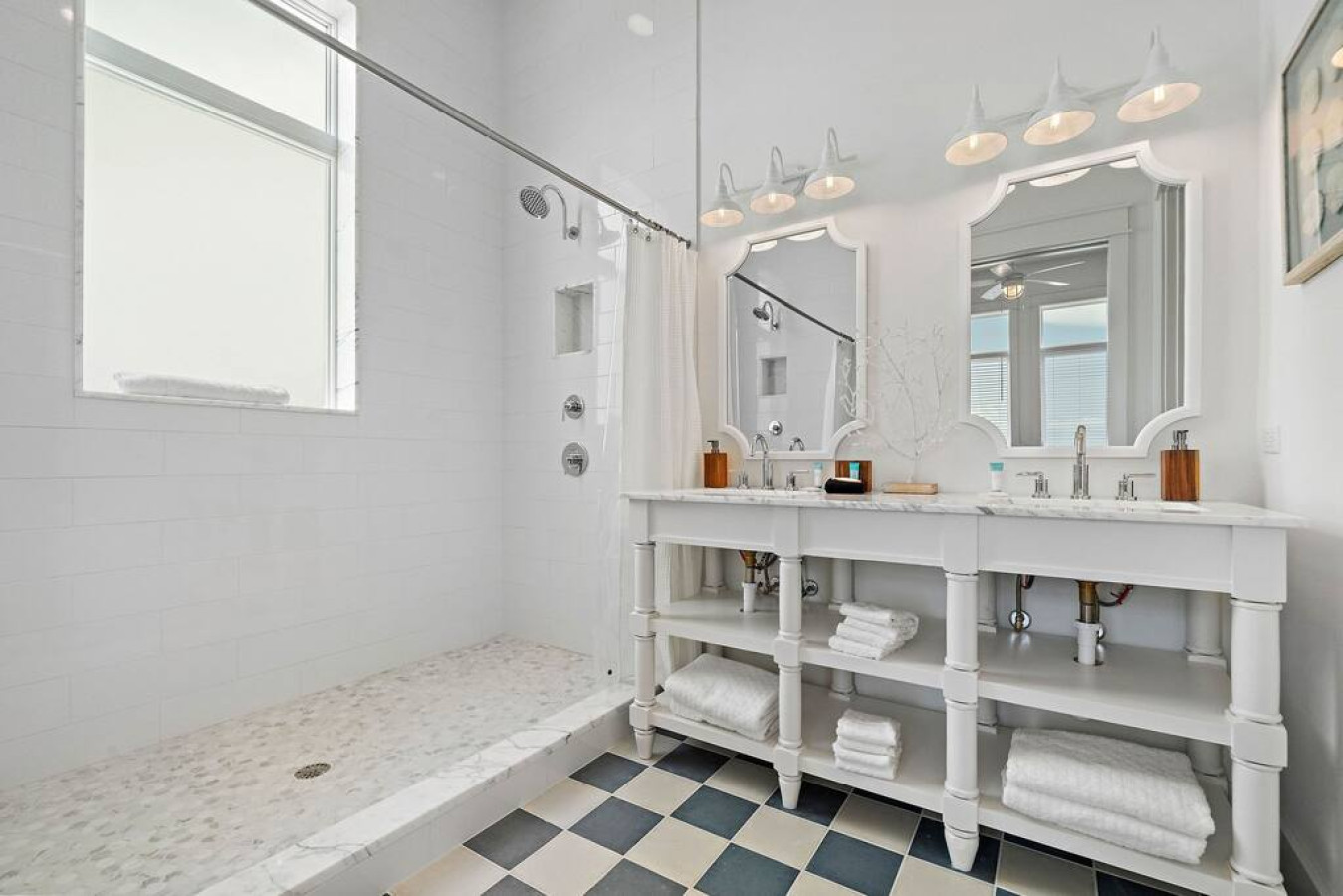 This bathroom is connected to a single bedroom