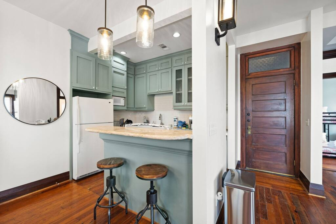 A kitchen perfect for preparing meals for the family!