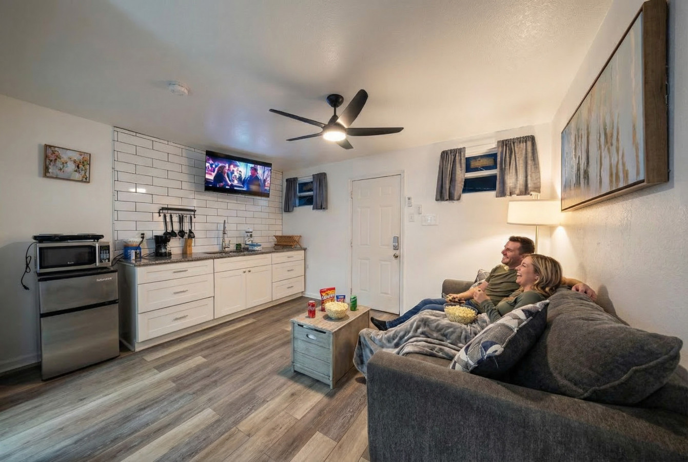 Another angle of the living room