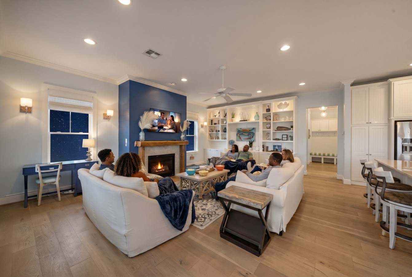 Another angle of the living room