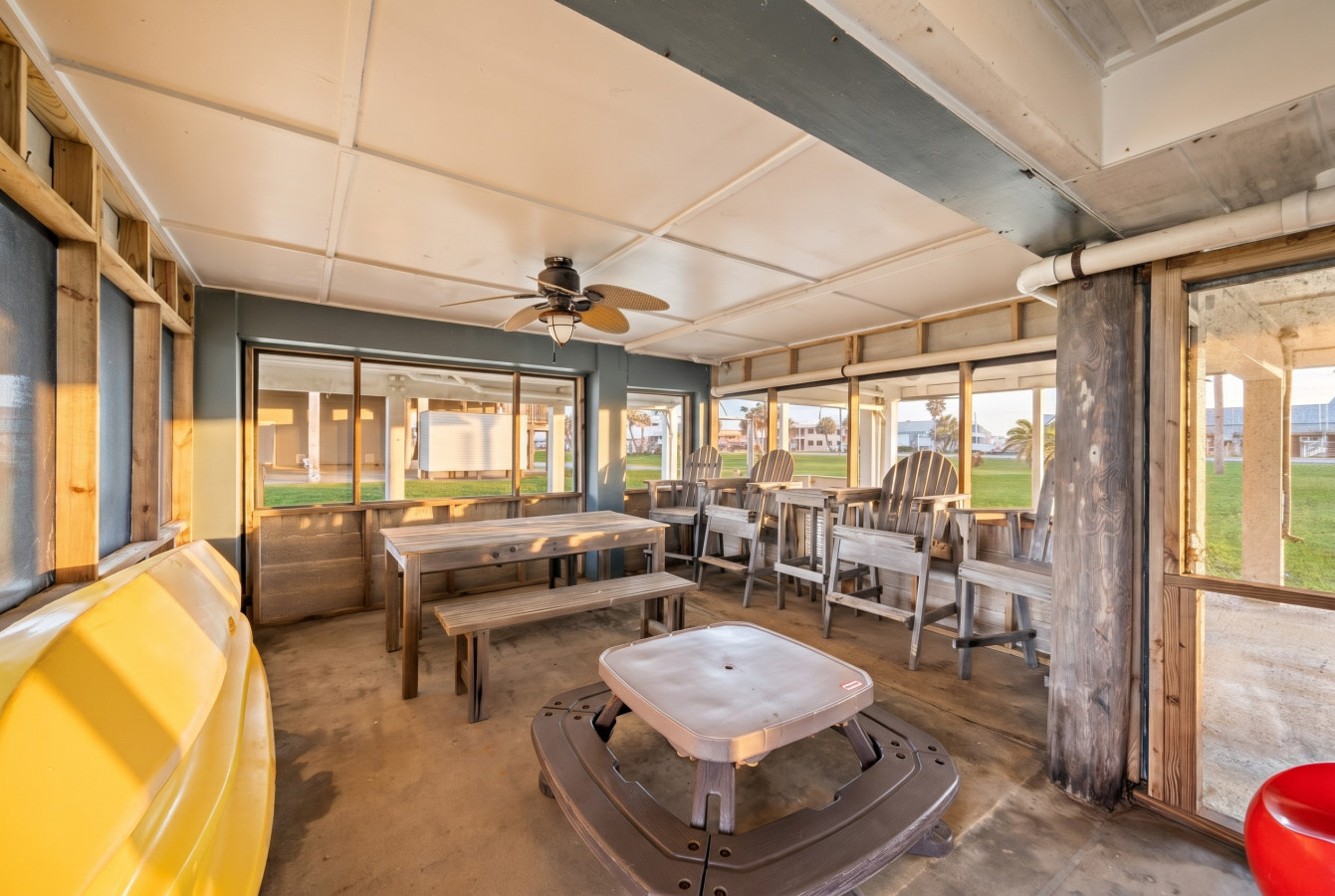 A screen room is the perfect place to gather and enjoy the outdoors