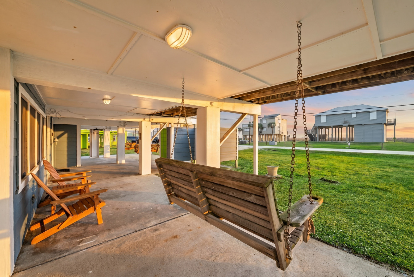 Tranquil patio living where beauty knows no bounds