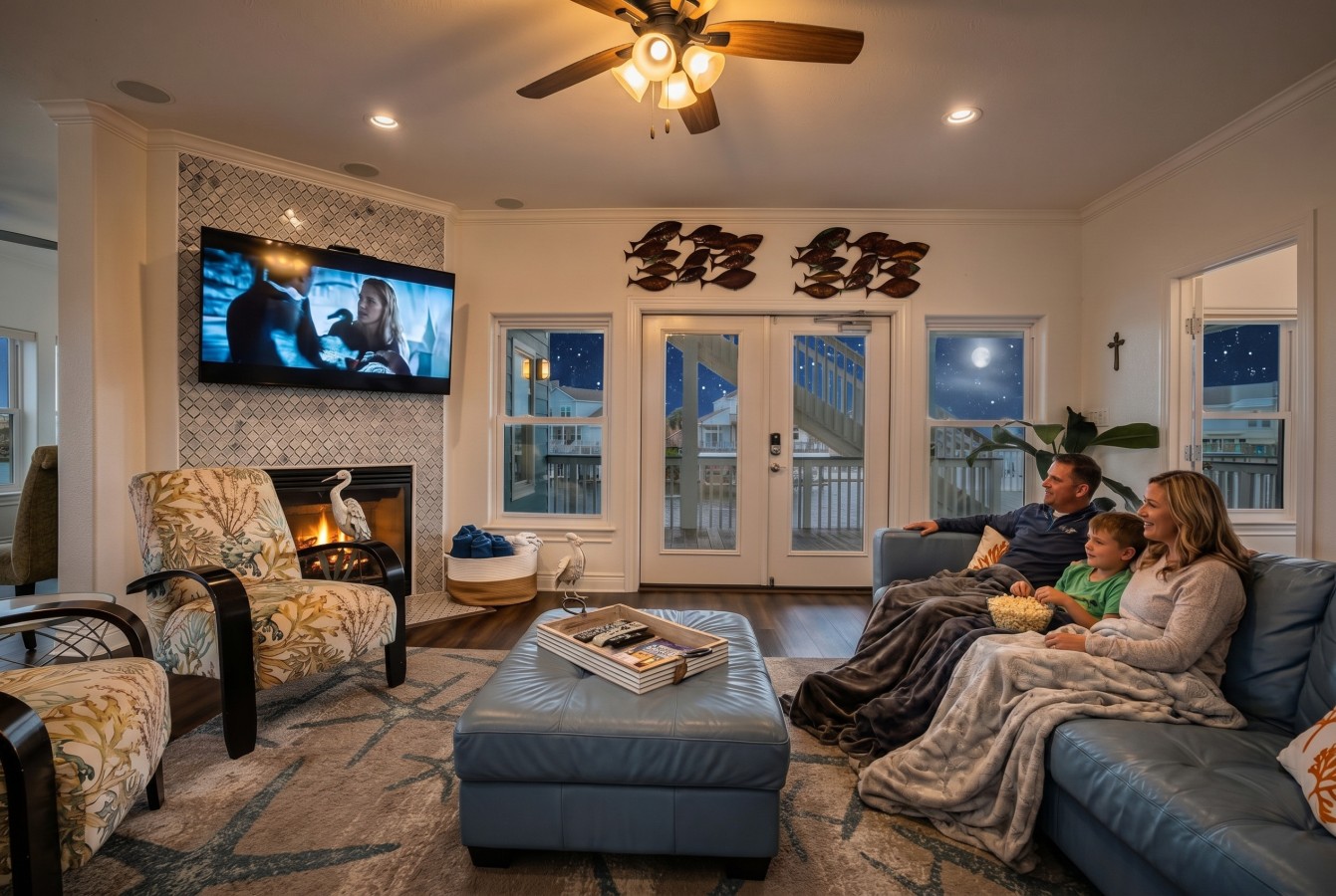 Another angle of the living room