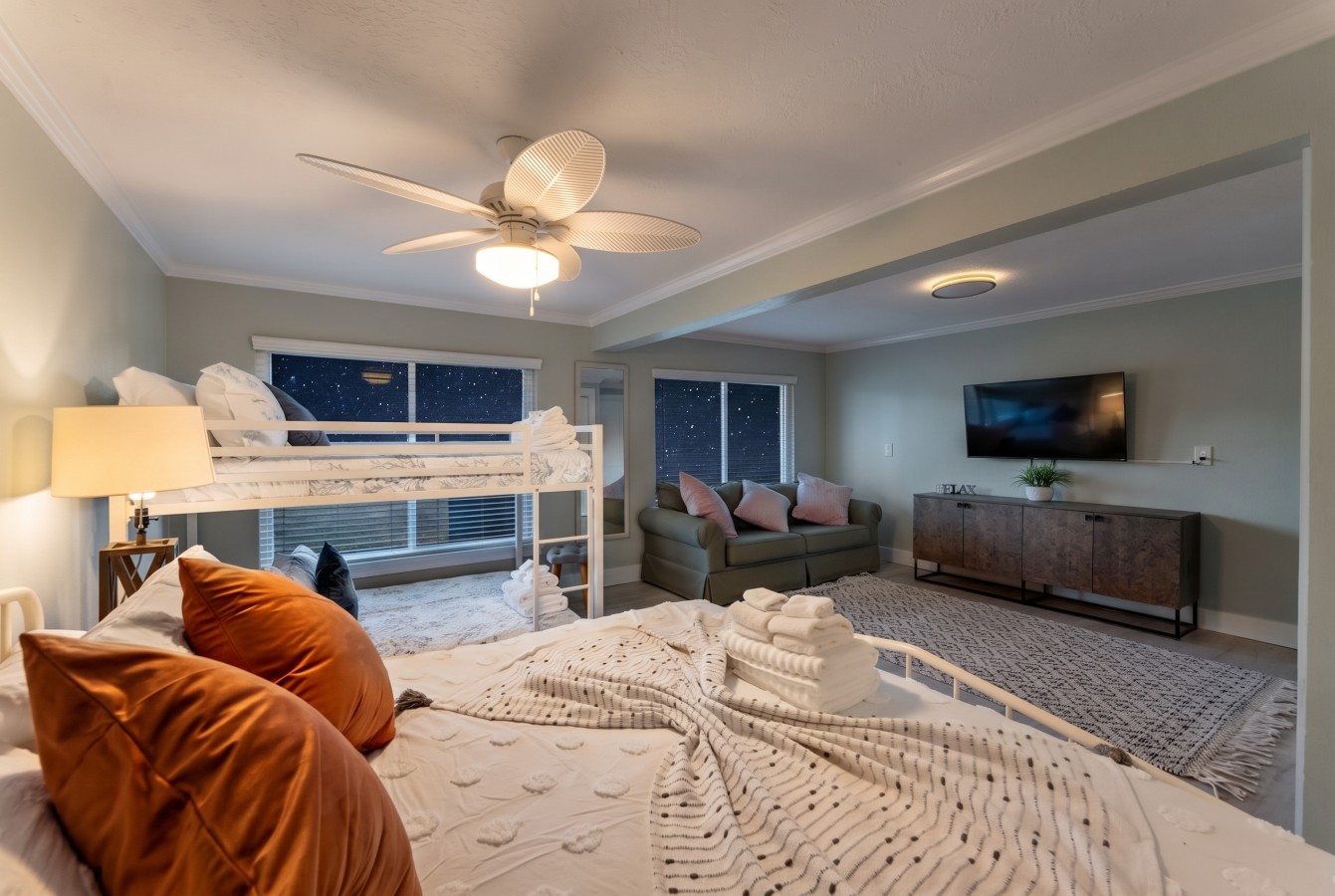 Another angle of the bedroom