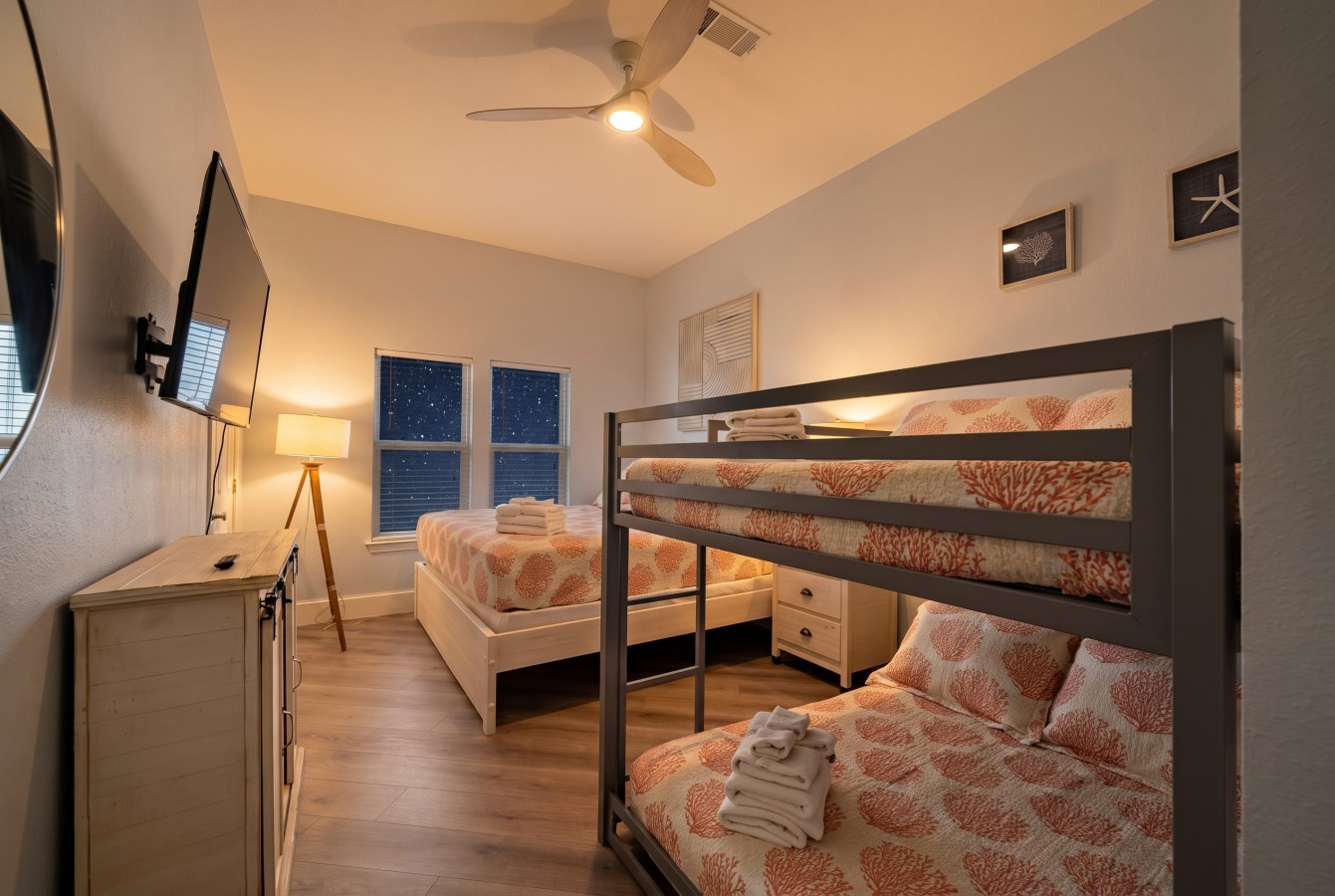 Imagine drifting off to sleep in this bedroom