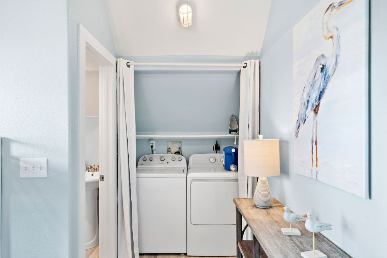 Pack light & enjoy convenient in-house laundry