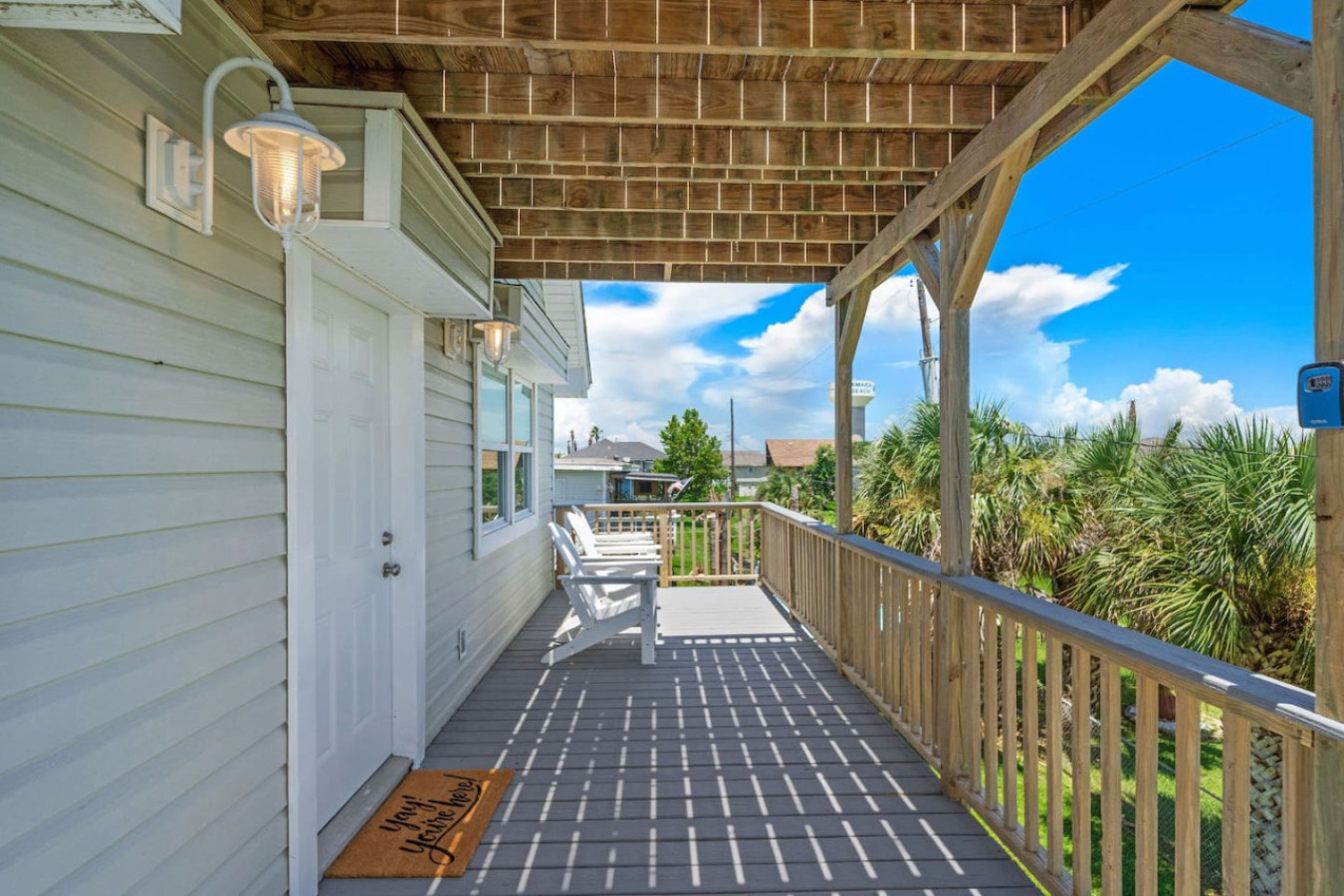Unwind and dine al fresco on the sunny patio