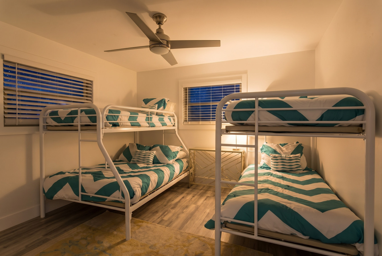 Imagine drifting off to sleep in this bedroom
