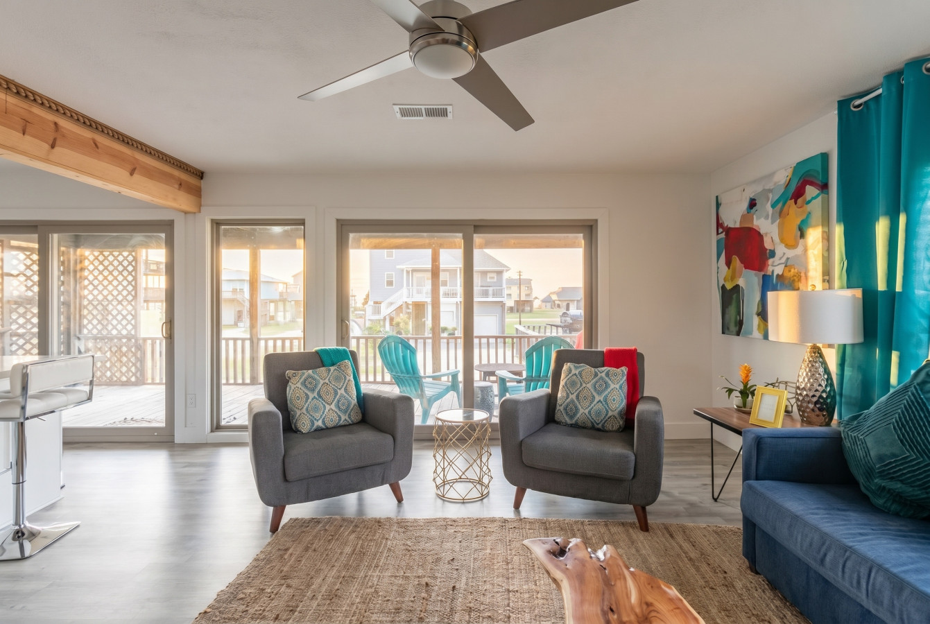Another angle of the living room