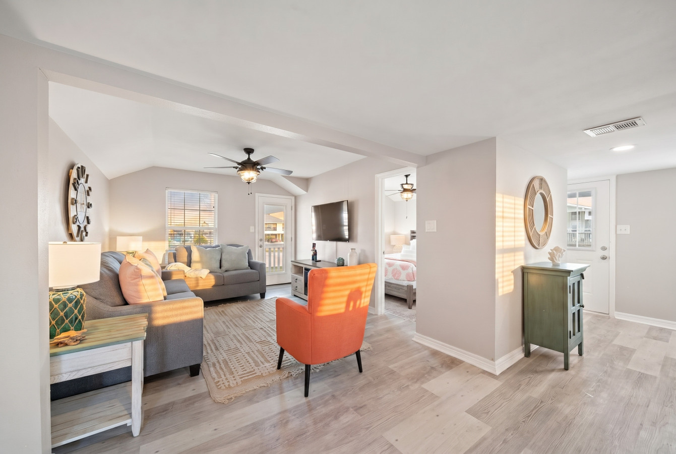 Plush perfection awaits in this living retreat