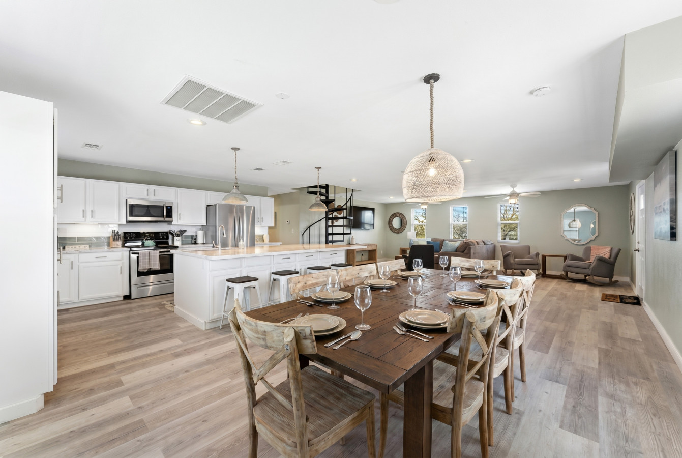 Enjoy a home-cooked meal with family