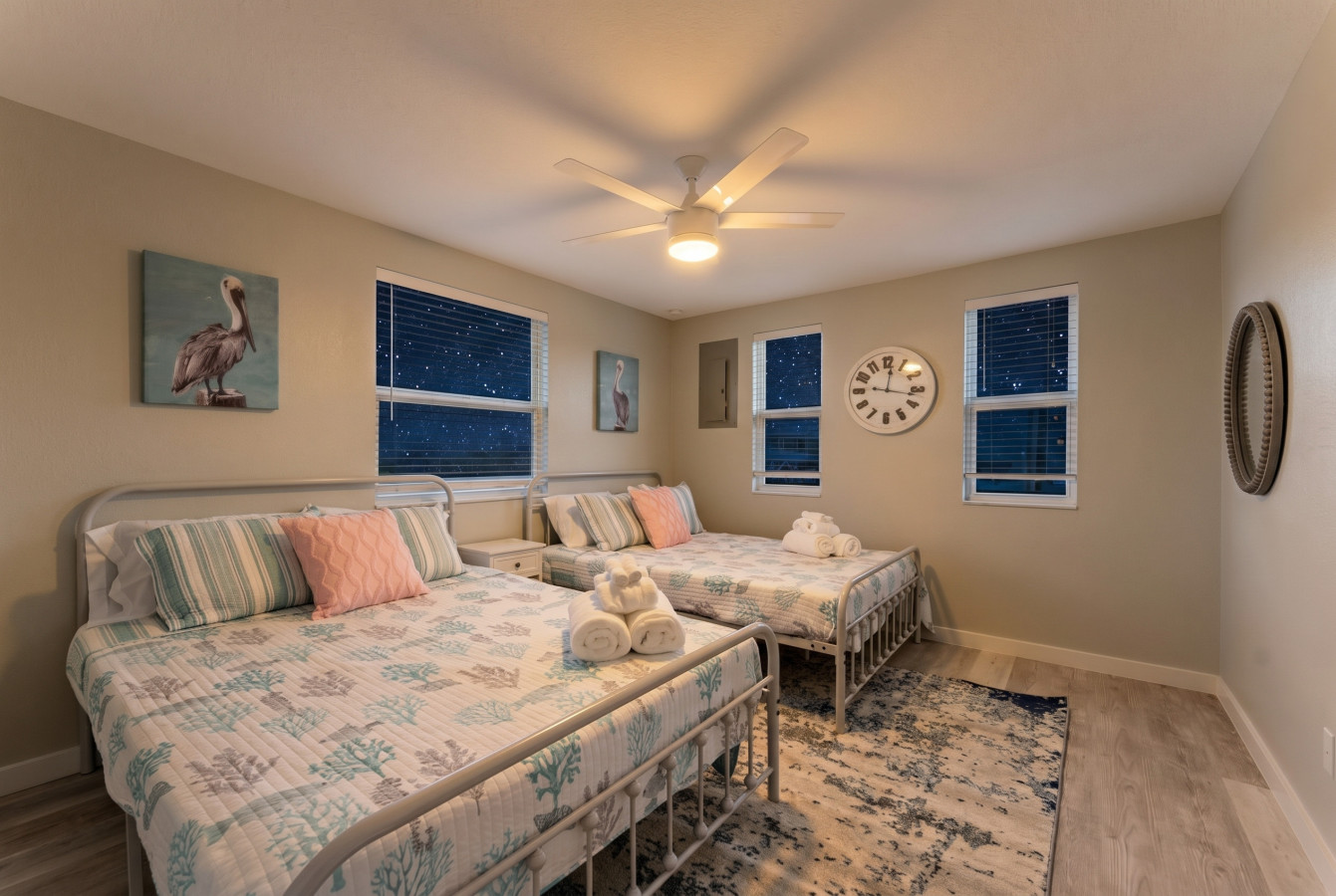 A relaxing retreat awaits in this comfy bedroom