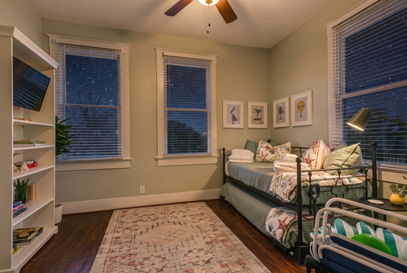 Ruby Suite - This bedroom has twin daybed and a matching trundle bed