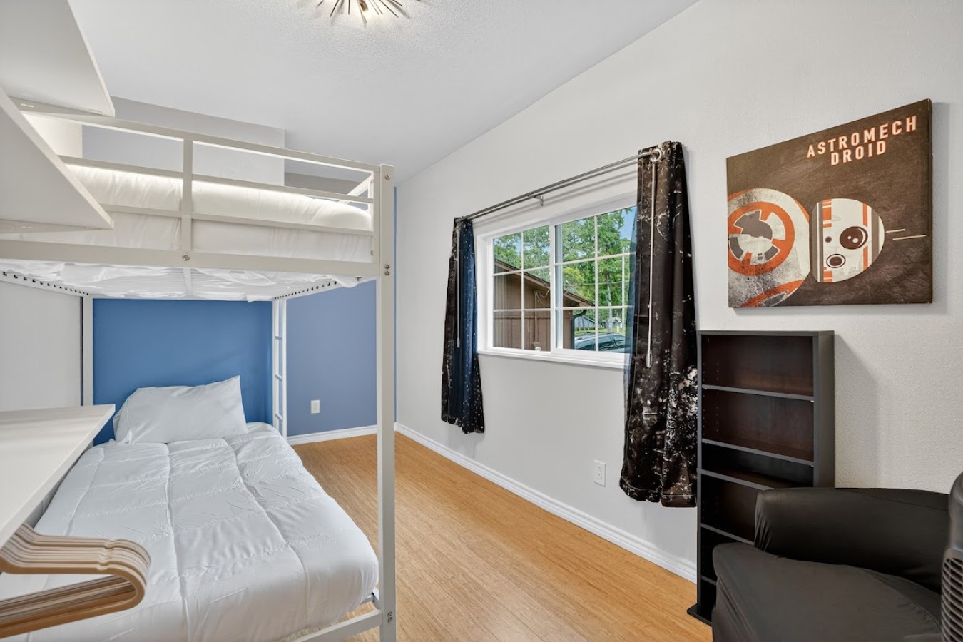 Welcome to the Rebel Room! The space space. (Bedroom 3/5)