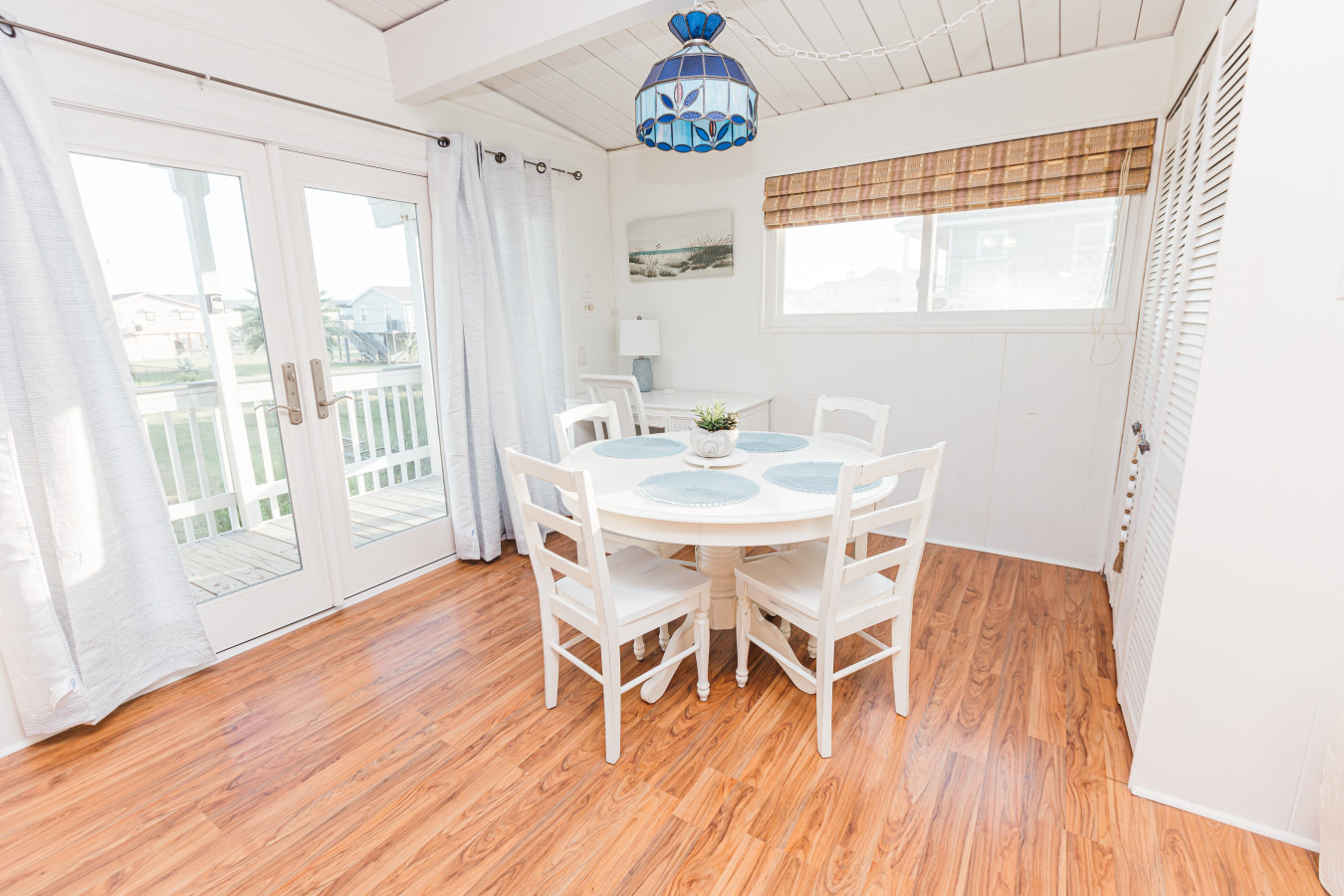 This is the main dining area of the home