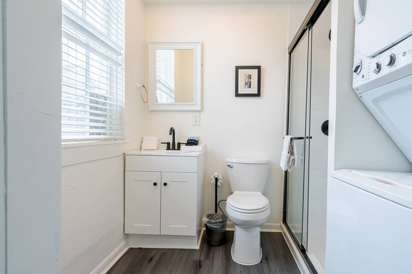Feel pampered in this beautiful bathroom
