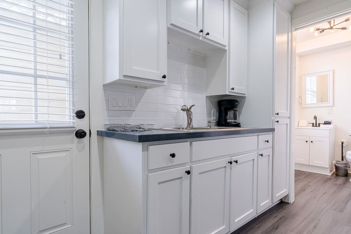 Another angle of the kitchen