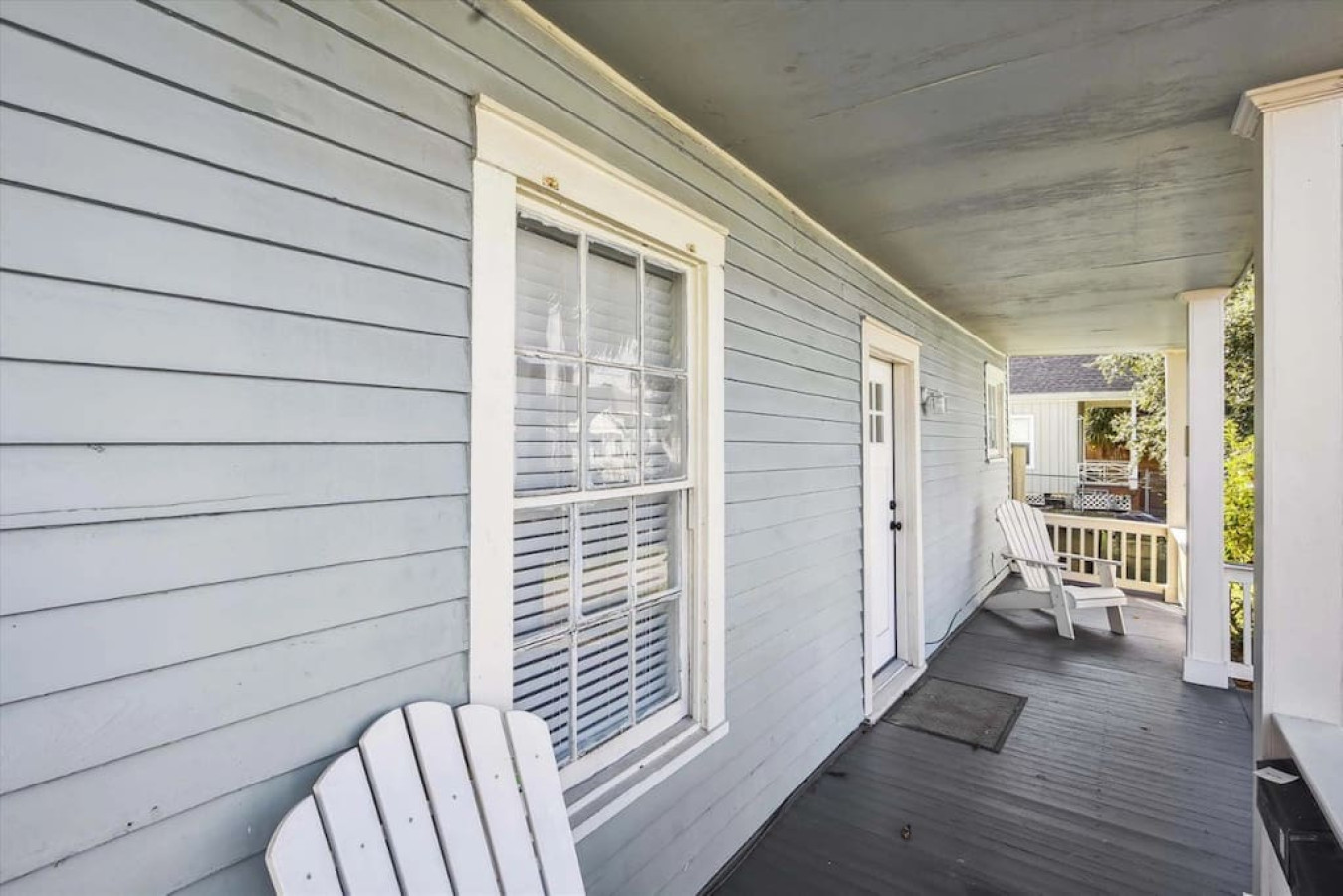 Another angle of the deck