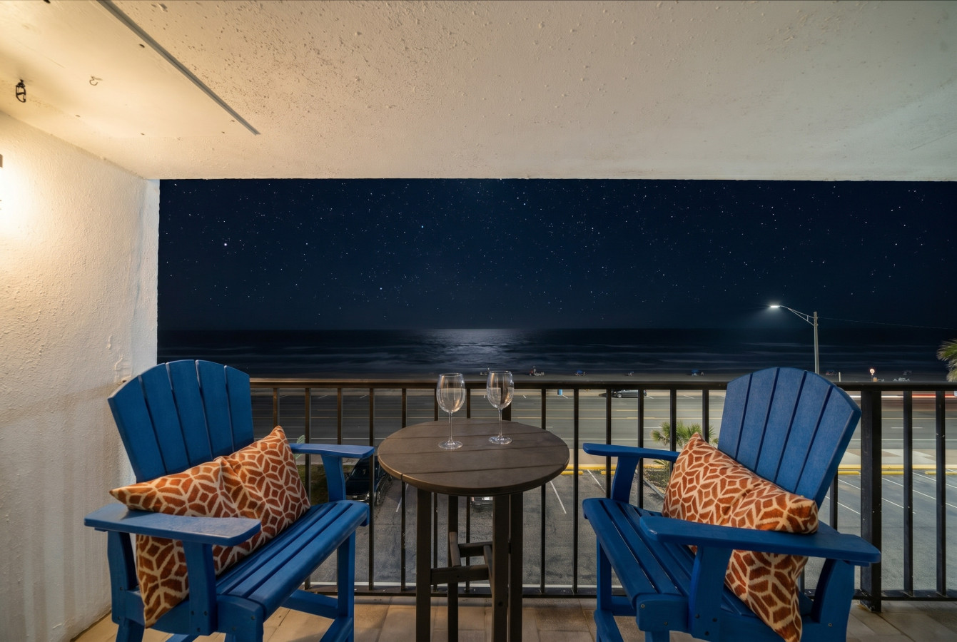 Another angle of the deck