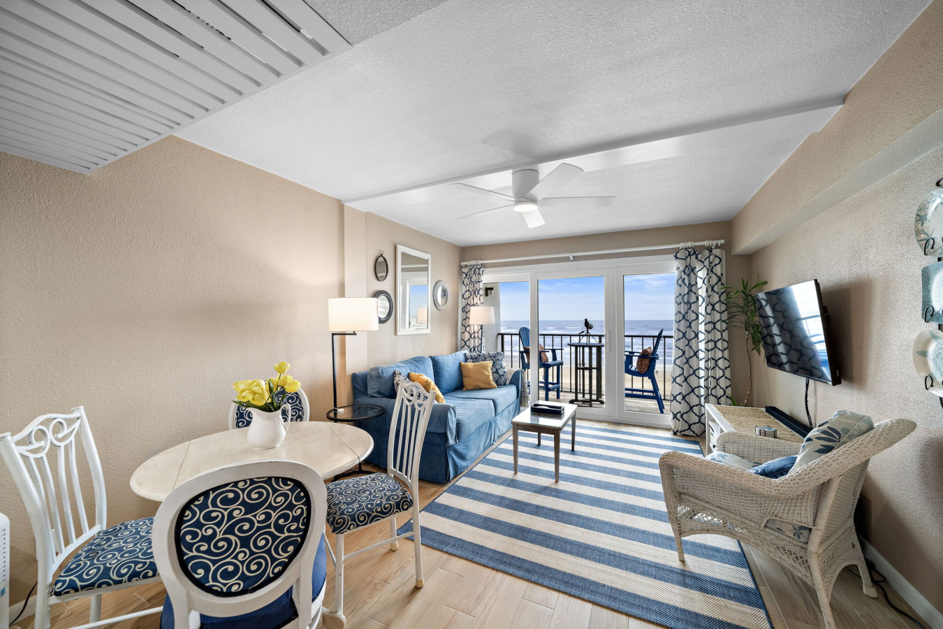 This is the main dining area of the home