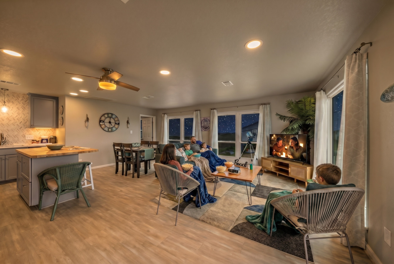 Another angle of the living room