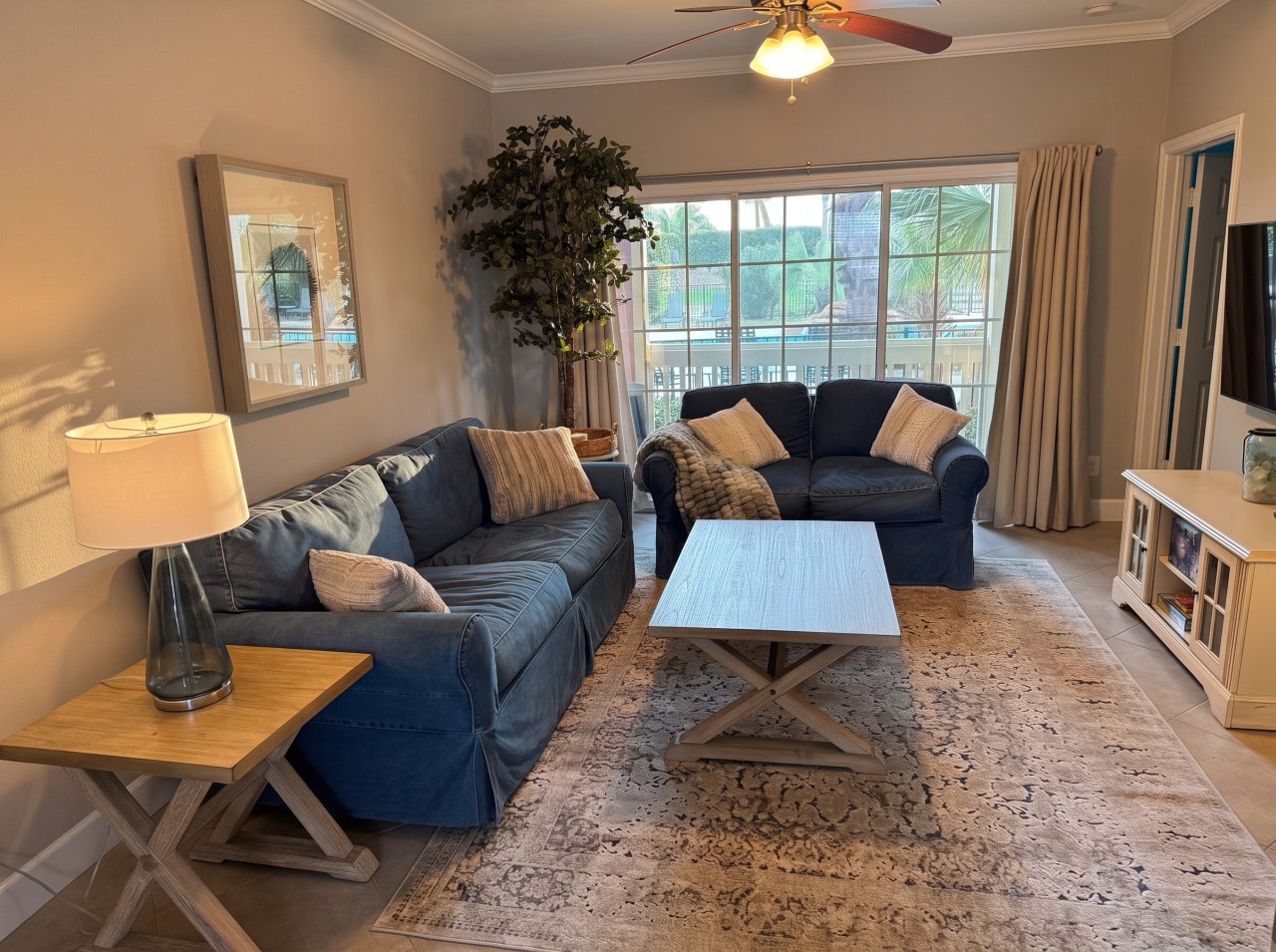 Share laughter & conversation in this inviting space