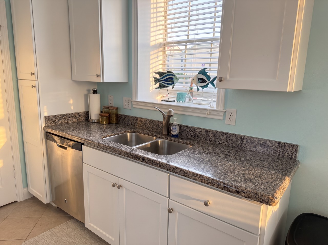 Another angle of the kitchen