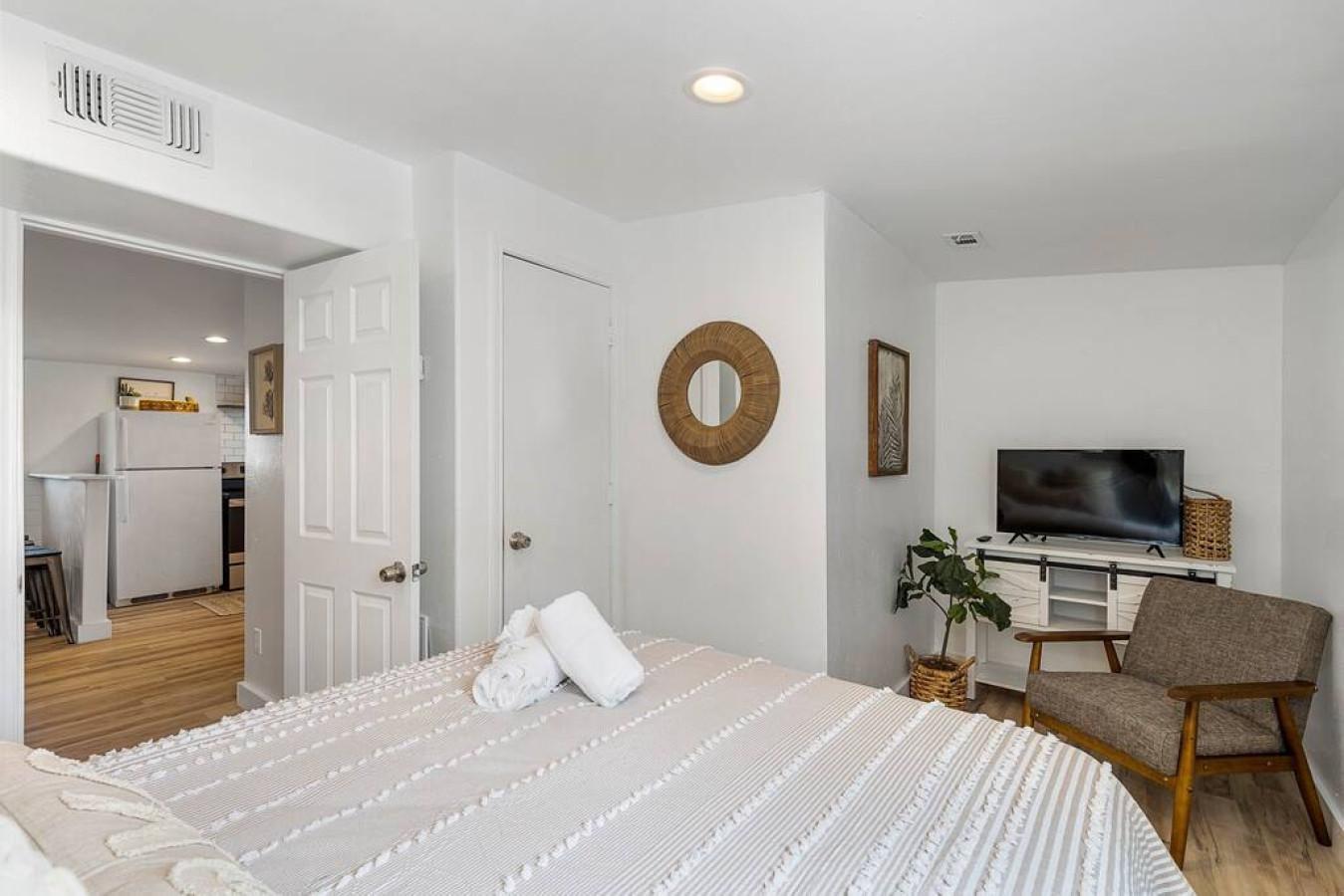 Another angle of the bedroom