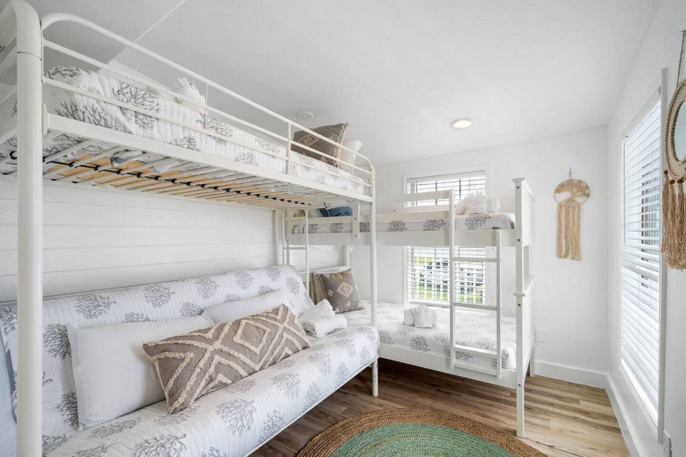 A relaxing retreat awaits in this comfy bedroom