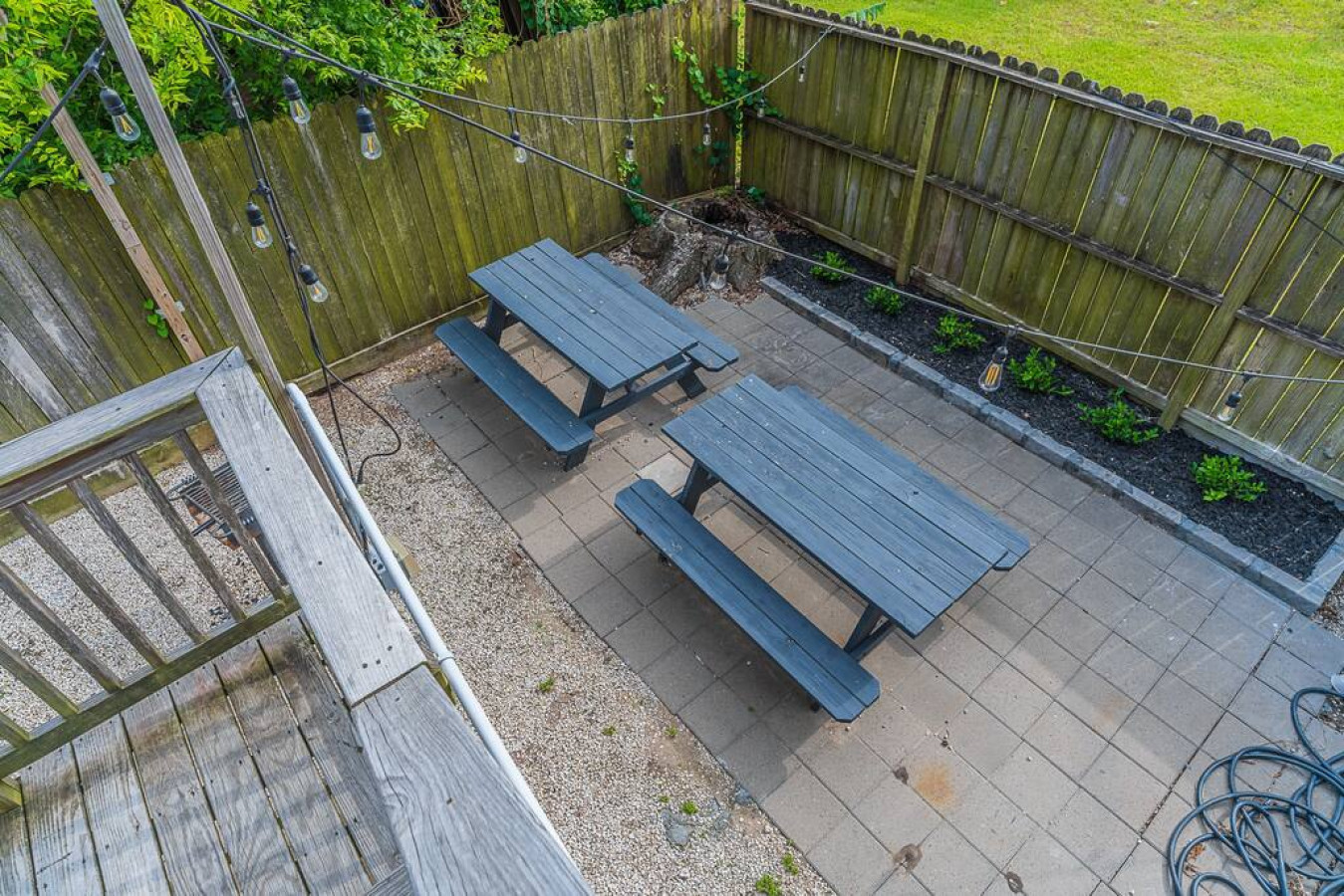 Plenty of space for games and backyard fun