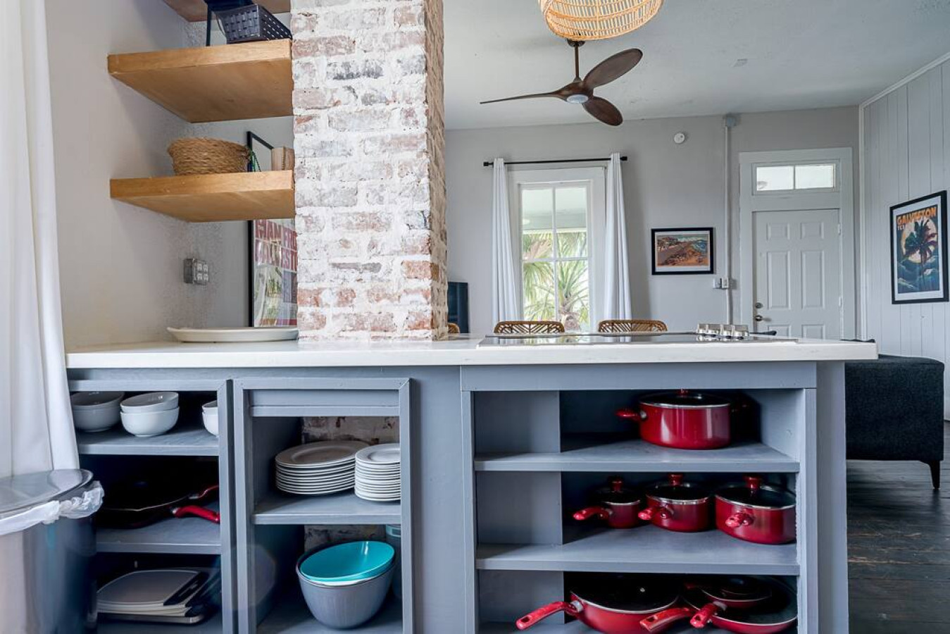Another angle of the kitchen