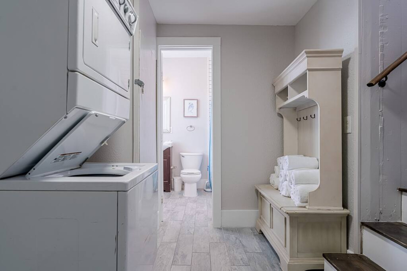 Convenient in-house laundry for a stress-free stay