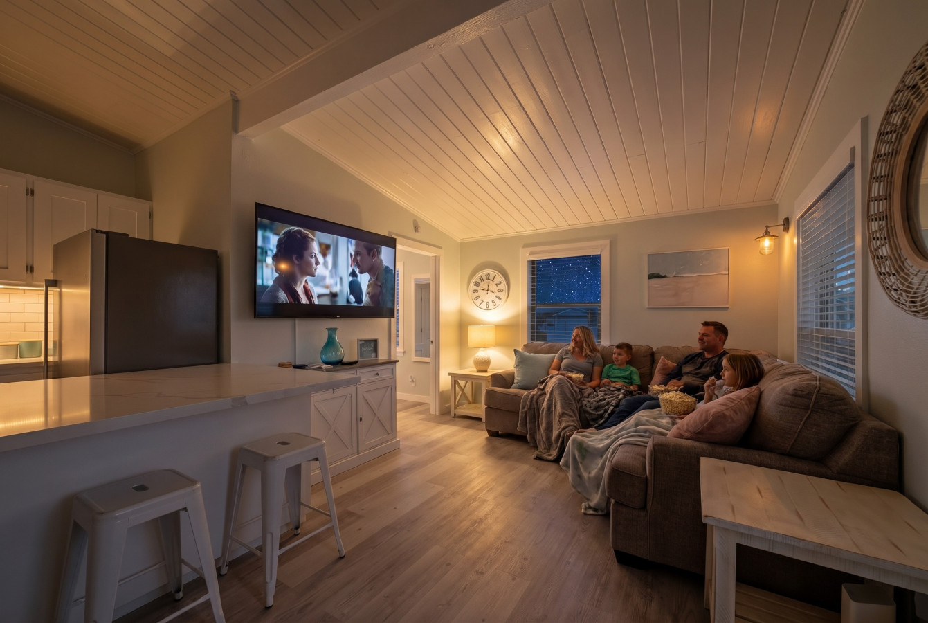 Another angle of the living room