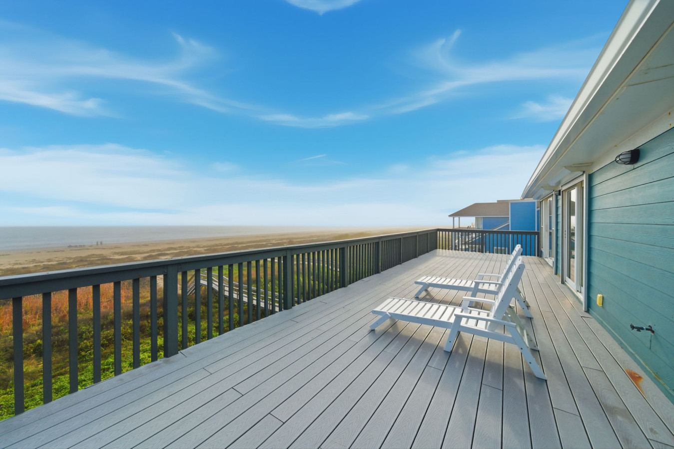 Lounge and unwind with breathtaking coastal views