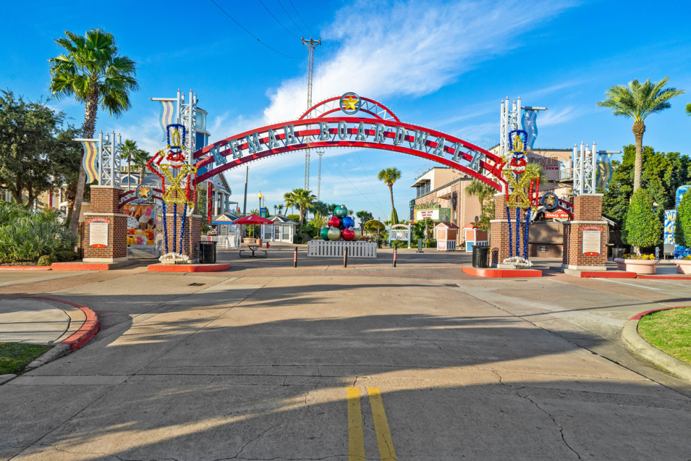 The Kemah Boardwalk - a premier boardwalk of the US