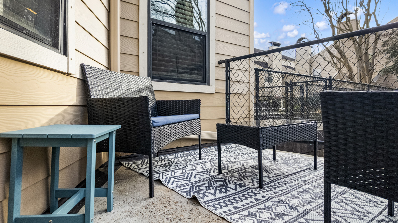 Your own outdoor space to enjoy fresh air and sunshine
