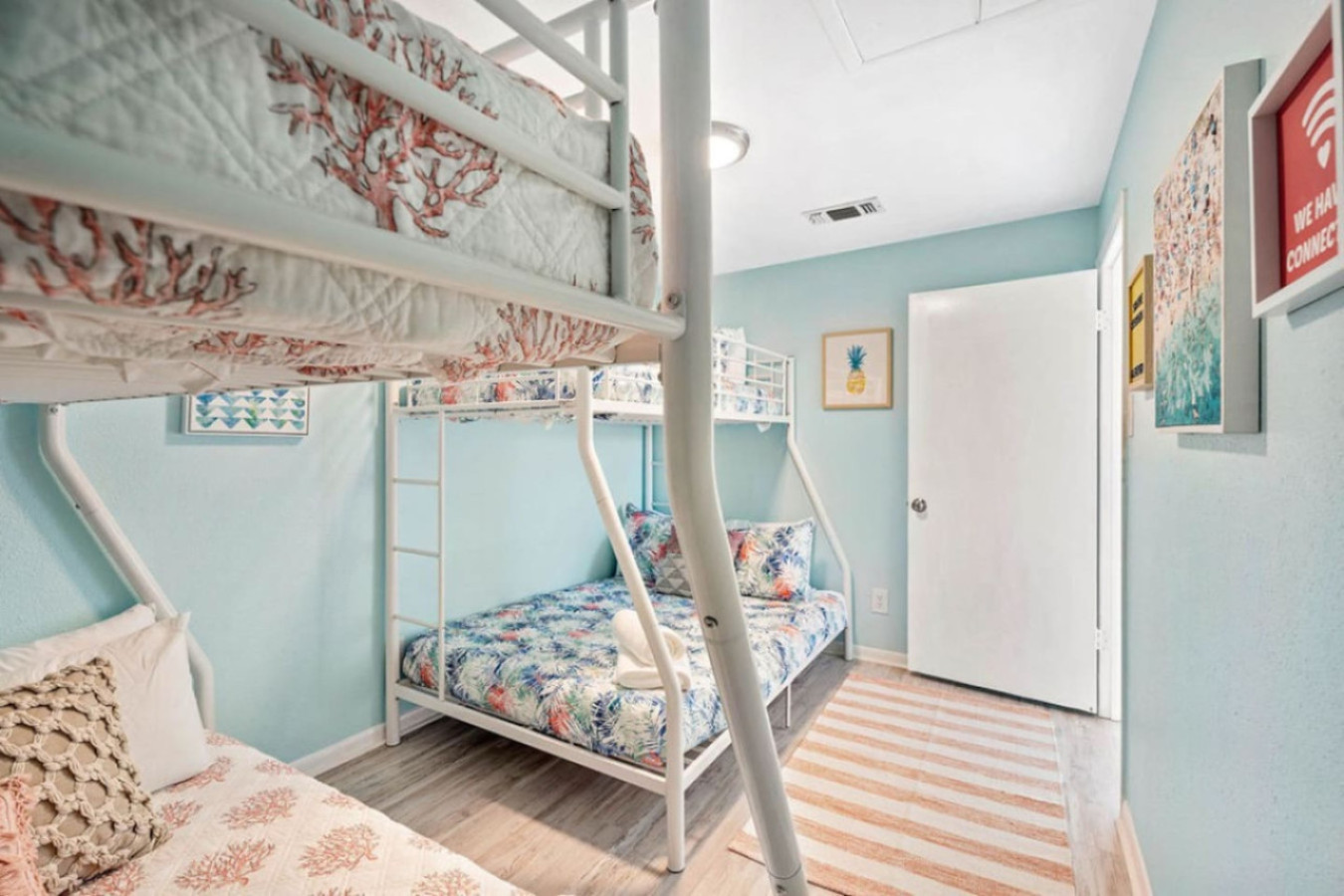 Imagine drifting off to sleep in this bedroom