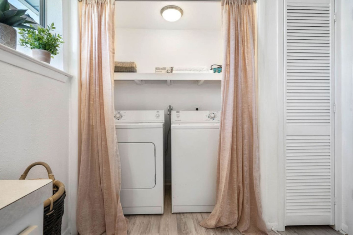 Convenient in-house laundry for a stress-free stay