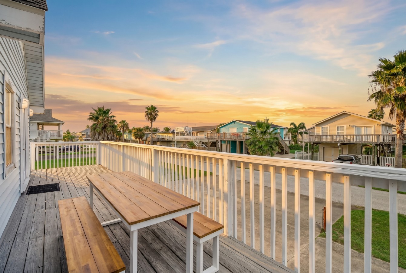 Unwind and dine al fresco on the sunny patio