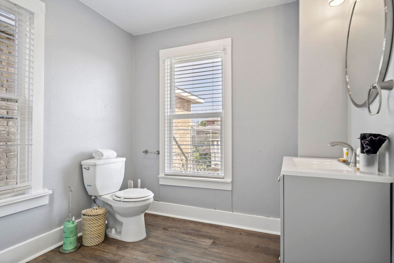Feel pampered in this beautiful bathroom