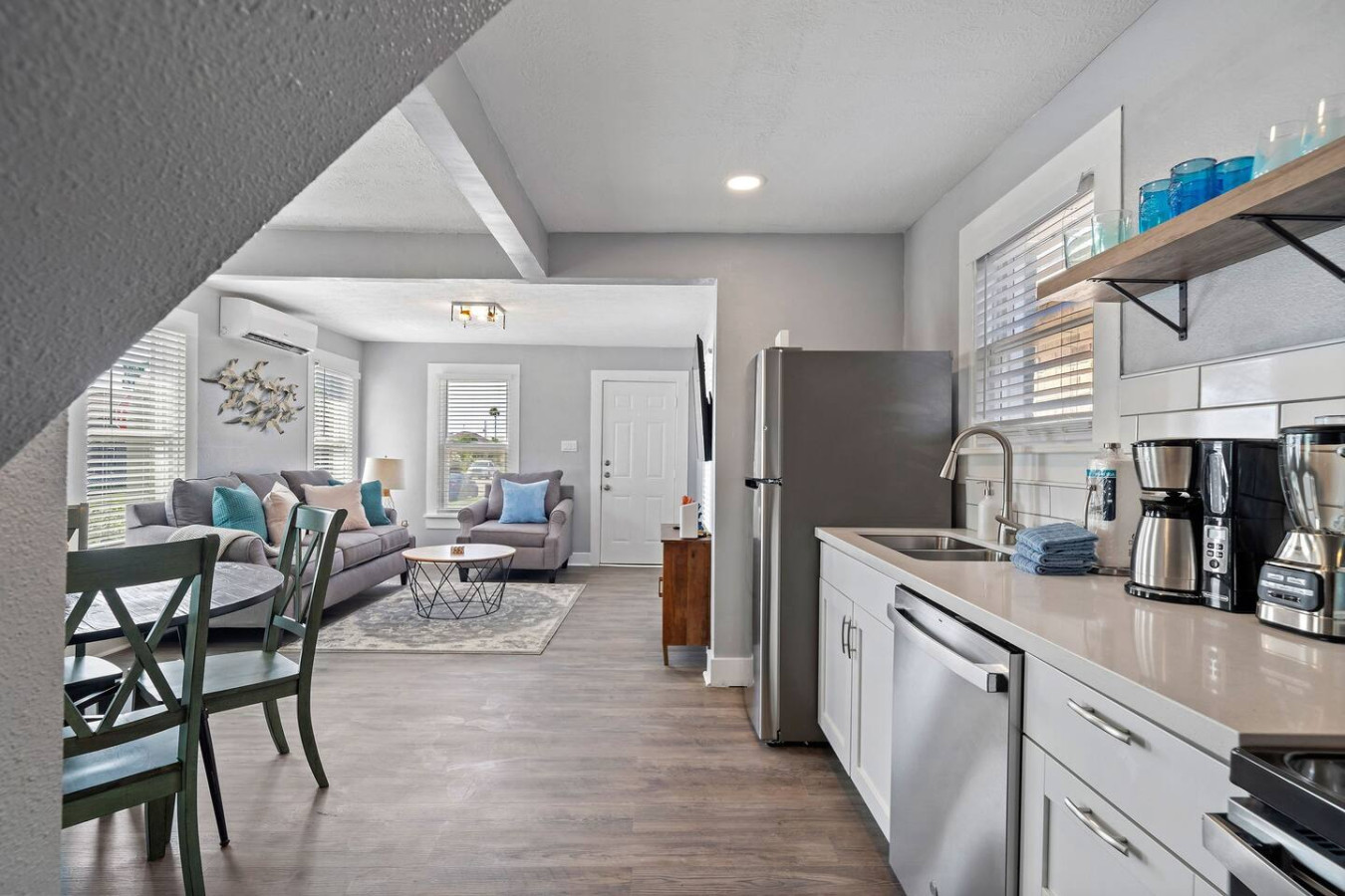 Whip up delicious meals in this charming kitchen
