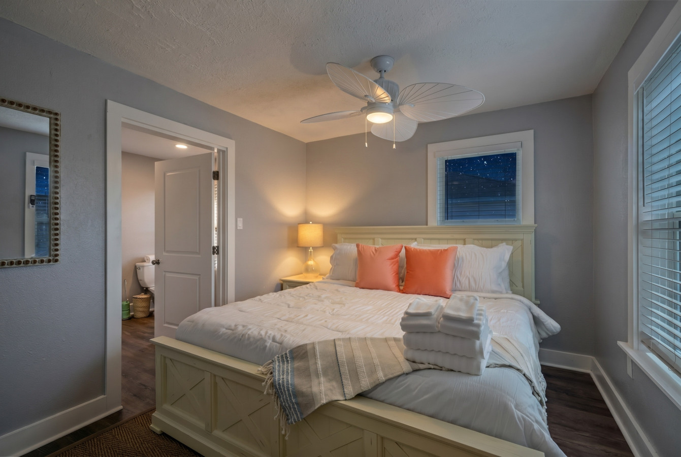 Another angle of the bedroom