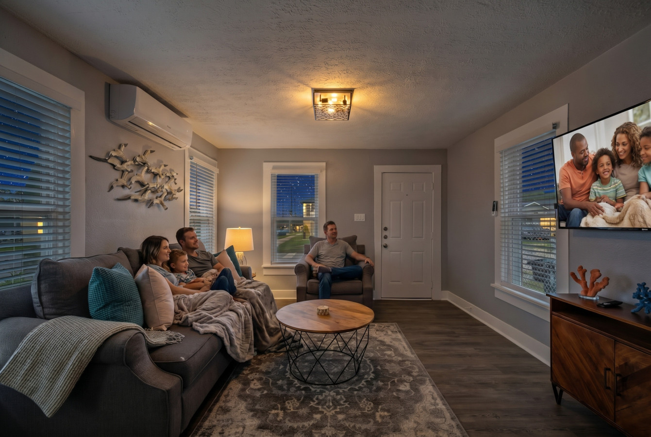 Another angle of the living room