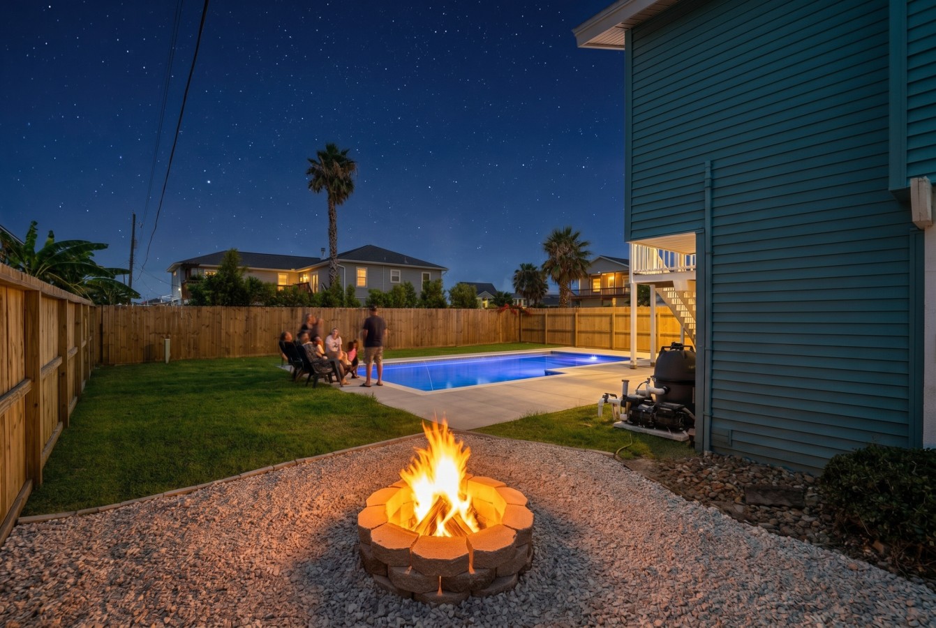 Ample space for family fun in the sunshine